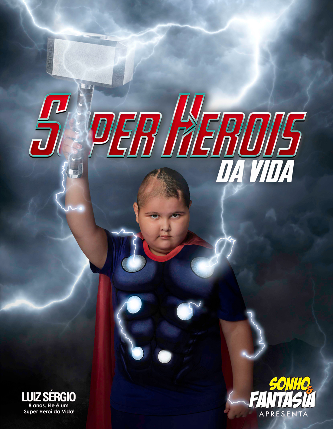 super-heróis da vida